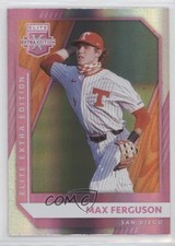 2021 Panini Elite Extra Edition Pink Max Ferguson #160 0lt3