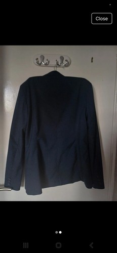 Matalan Papaya Ladies Navy Blue Jacket Blazer Size 12 Very Good Condition - Picture 2 of 2
