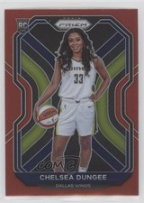 2021 Panini Prizm WNBA Red Prizm 160/299 Chelsea Dungee #93 Rookie RC pj5