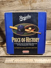 Kansas City KC Royals Stadium Piece Of History Limited Edition Turf Field MLB