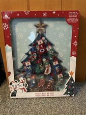 Disney Parks Mickey Twelve Days Of Christmas Key In Stocking Advent Calendar 24”