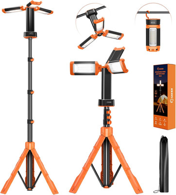 Portable Camping Light with Stand 73Inch 20000Mah Rechargeable LED Work Lights 3