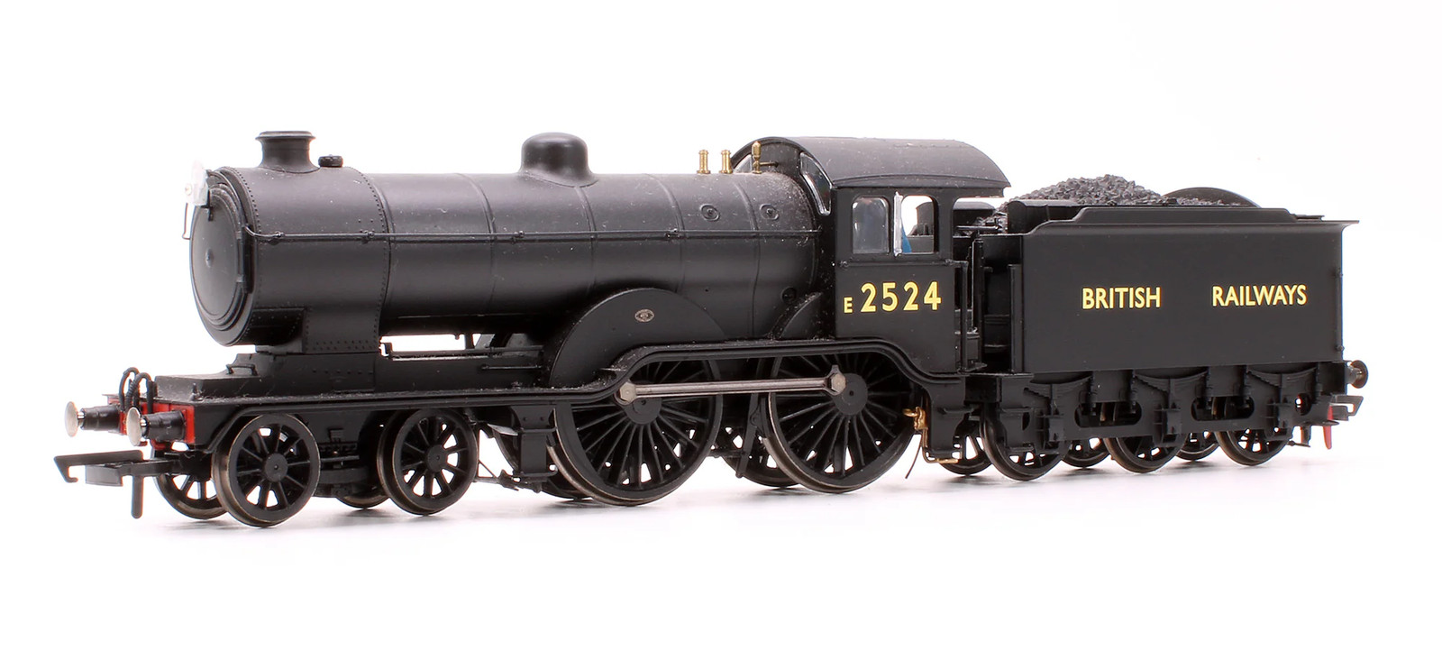 HORNBY OO GAUGE R3235 BR BLACK CLASS D16 E2524 STEAM LOCOMOTIVE *DCC*
