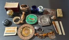 Antique Collectables Curios Mixed Job Lot Joblot Chinese Porcelain Brass Etc