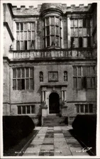 RPPC Ripon England United Kingdom Fountains Hall entrance real photo postcard