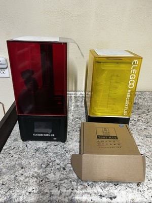 Elegoo Mars 2 pro 3d printer W/Elegoo Mercury 2.0  Wash Station New Opened Box