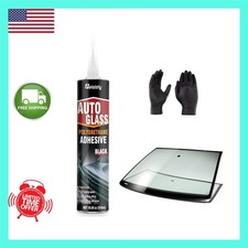 Windshield Sealant Black 310ml, Fast Cure Windshield Adhesive, High Strength ...