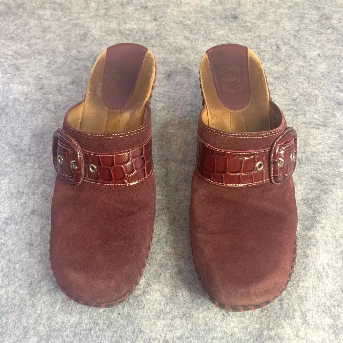 Nurture Jasper Leather Slip-On Clogs Laurel Brown Size 7.5 Women’s Comfort Surrey Homes | SH40 | February 2018 | Wedding supplement inside main image 4