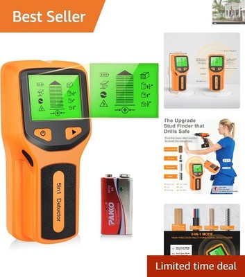 Precision Wall Detector Scanner: 5 Modes, HD Display & Audio Alerts Included