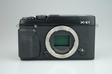 X-MINT Fujifilm X-E1 XE1 Black 16MP X-Trans 1 Legendary Classic Tones, RARE 