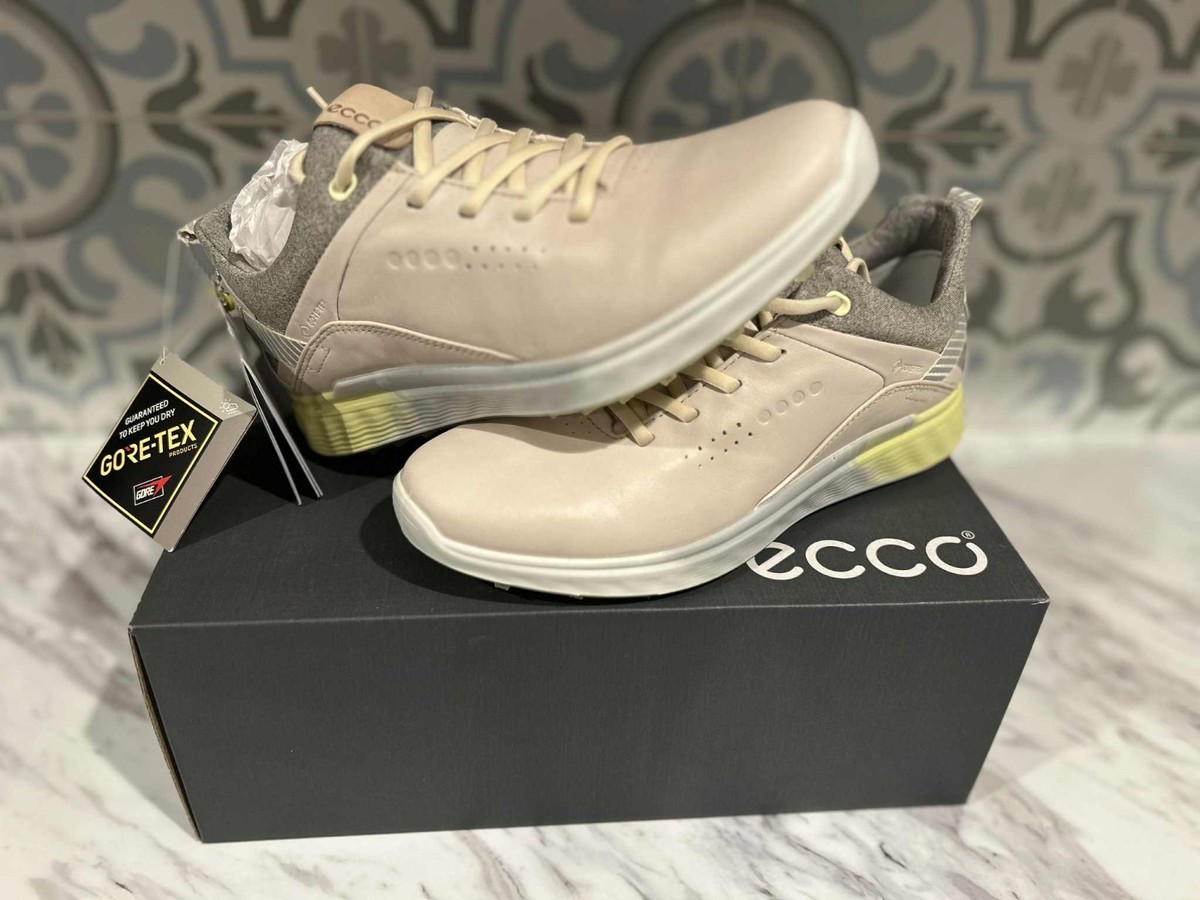 Brand NEW Women's Ecco S three Gore-tex Golf Shoe 5-5.5 /Light