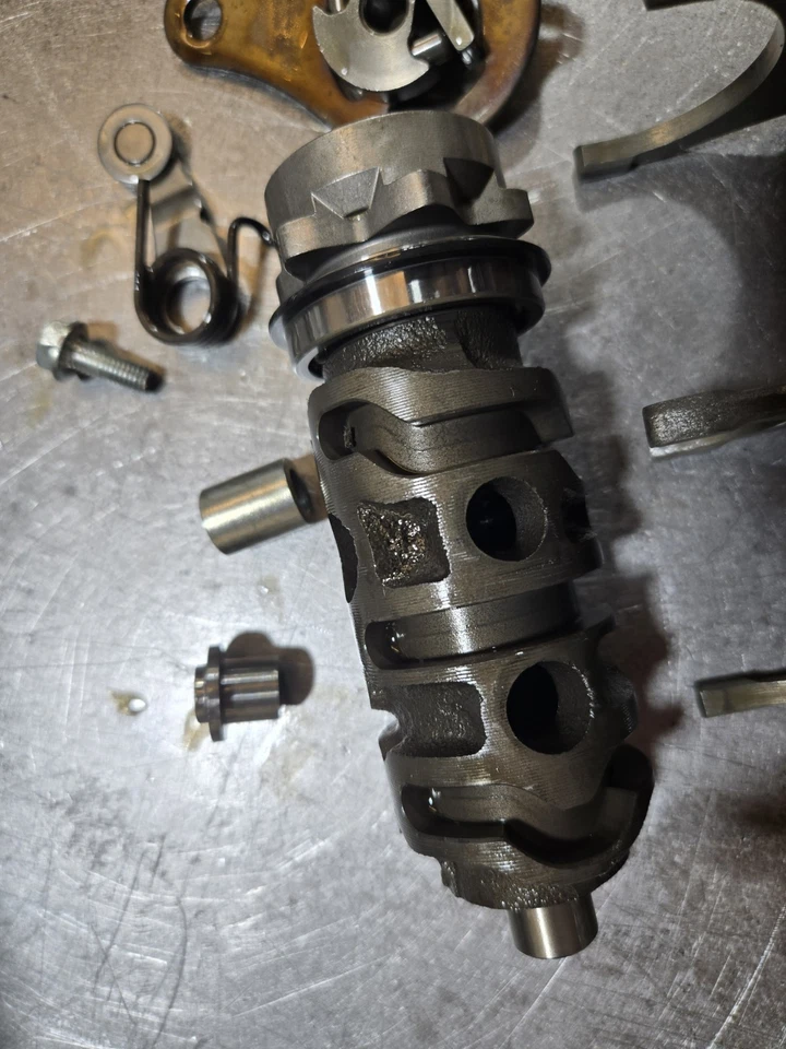 1987 1988 1989 Honda CBR600F1 Shift Drum & Shift Fork & Misc. Shift Parts!!!! - Image 3 of 4