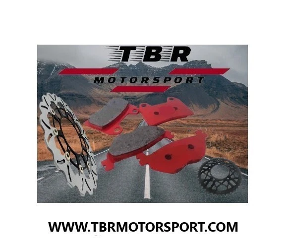 MOTORCYCLE BRAKE ROTORS REAR HONDA TRANSALP 600 650 700,CB F 900,ADV 350 HO05RID - Image 3 of 4