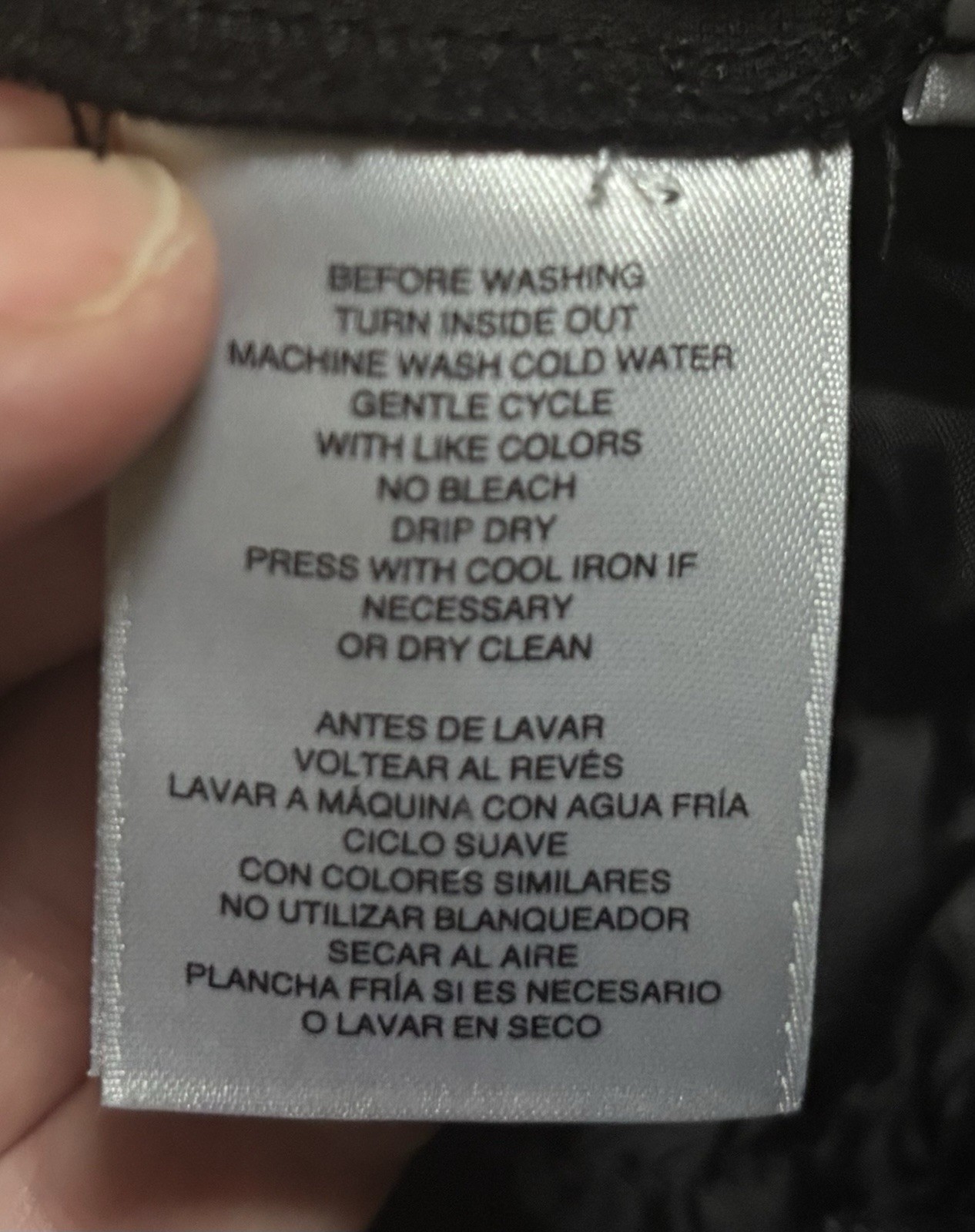 Anne Klein Solid Black Pants Fits Medium Neutral … - image 3