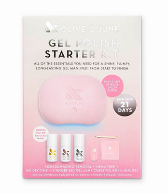 Olive & June | at home Gel Polish Starter Kit | includes light | steal of a deal