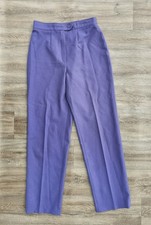 Vintage 70s 80s Sears  Roebucks Womens Sz 10 Pants Purple Regular Fit USA Made