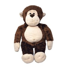 Build-A-Bear Smiley Monkey Chimp 18" Brown Tan Plush Stuffed Animal Vintage