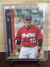 2015 Midwest League All-Star Game Choice 45 Nick Torres Autographed