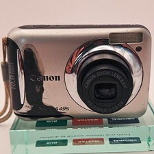 Canon PowerShot A495 Digital Compact Camera 10mp point shoot Read Description