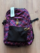 Image of Eastpak Eggworm Rucksack Backpack  Recheck Pink 37l