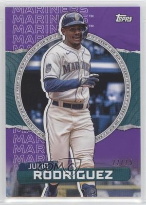 2023 Topps Rip Purple /25 Julio Rodriguez Julio Rodríguez #20 b4d
