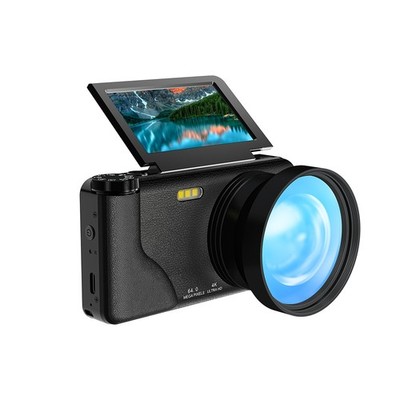 A65 CCD Retro Photography Camera Filp Screen Selfie Beauty Function 2000mAh Cam