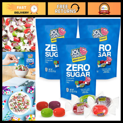 Sugar-Free Hard Candy - Assorted Pack of 3, 6.1oz Each - Perfect for Parties & C