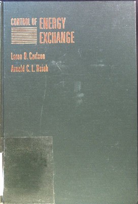 Control of Energy Exchange; Modern Concepts in Medical Physiology; Carlson, Lore