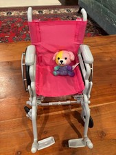 "My Life As" Folding Wheelchair for 18" Dolls Compatible w/ American Girl  More