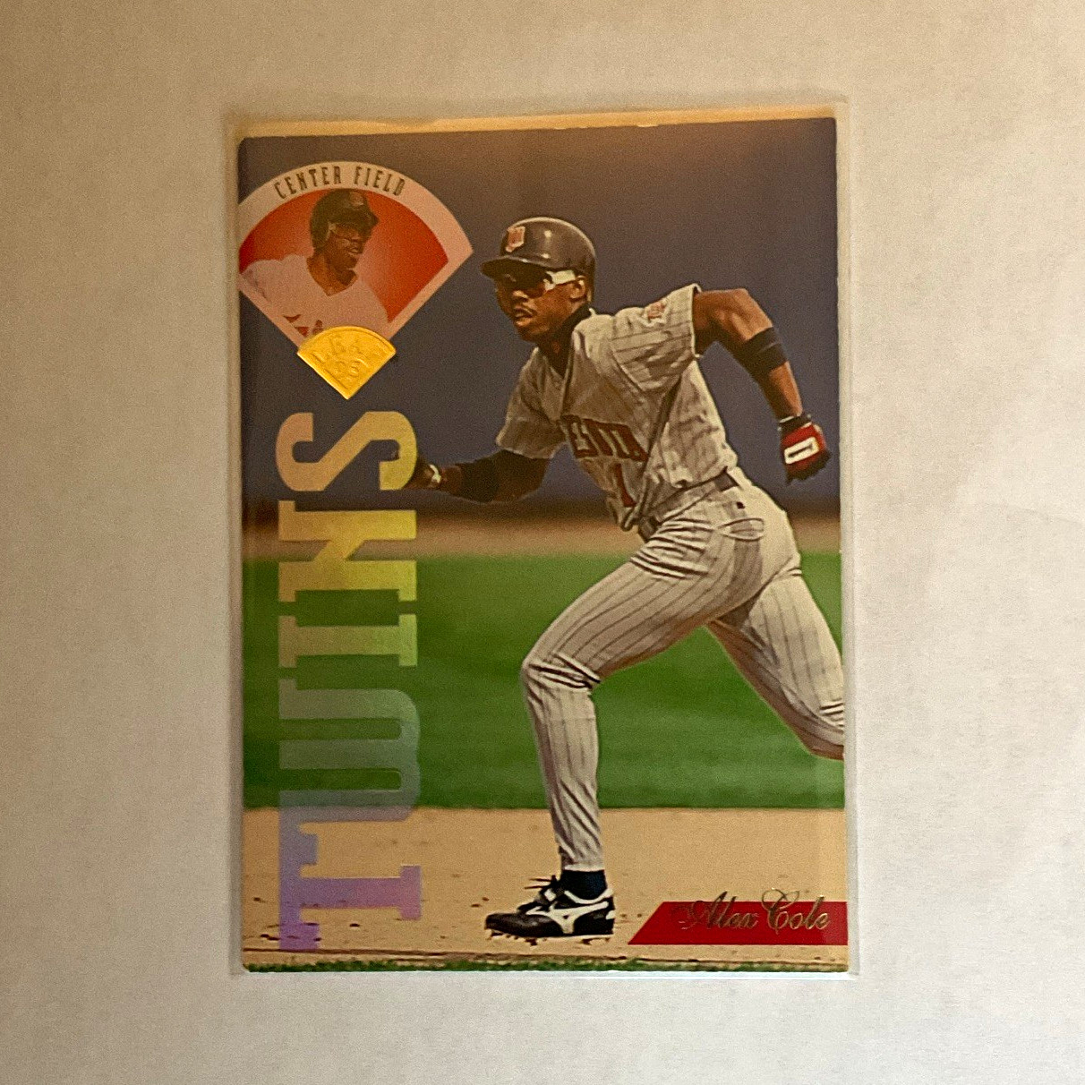 Fleer 1995 Fleer Alex Cole #94 Minnesota Twins MLB Baseball Trading Card
