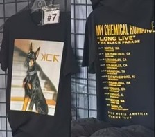 My Chemical Romance The Black Parade Tour LA merch 2025 T-shirt Allsize