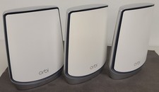 Netgear Orbi RBK853 3-pack WiFi 6 Tri-Band AX6000 Mesh System w/PAs