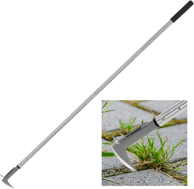 Crack Weeder Stainless Steel Long Handle Crevice Garden Tool for Sidewalk Patio