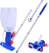 Jet Vacuum W/ 6 Section Poles of 57 for Frame Aboveground/Inflatable Pool Spa,