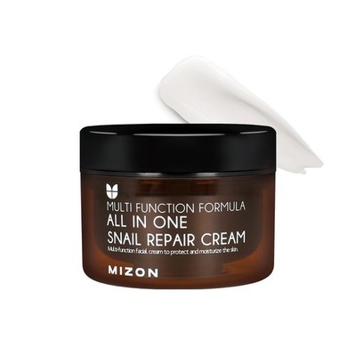 AllinOne Snail Repair Cream   Korean Face Moisturizer with Snail Mucin 12 Nat...