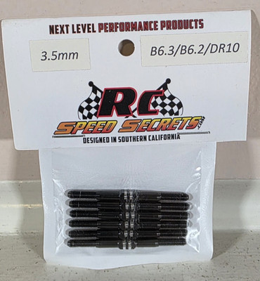 Rc Speed Secrets Titanium Turnbuckles 3.5mm B6.3 B6.2 DR10