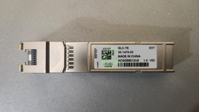 Genuine Cisco GLC-TE 30-1475-03 SFP Copper RJ-45 Transceiver 1000BASE-T Hologram