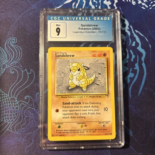 Sandshrew graded CGC 9 for sale on eBay