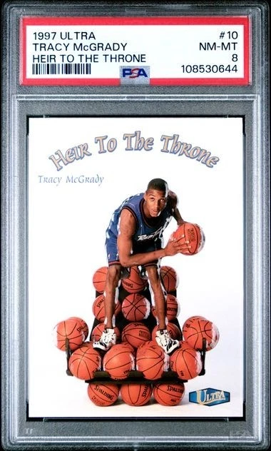 Fleer Tracy McGrady Basketball Rookie Sports Trading Cards 