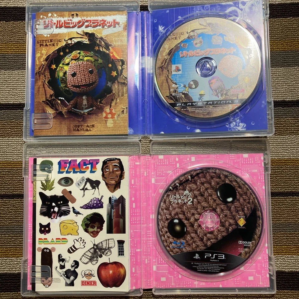 Sony PS3 LittleBigPlanet 1 2 3 Karting Four Game Set - Image 3 of 4