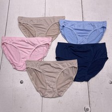 Fruit Of The Loom Bikinis Womens 6 Multicolor Panties 5 Pack Breathable Tagless