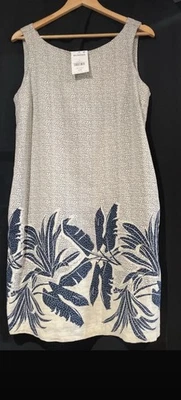 knee length dresses for ladies Timeless Linen Summer Dress from NikkaPlace