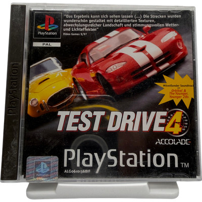 Test Drive 4 - PSone Spiel PS1