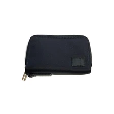 Porter men's nylon coin key case black lightweight compact