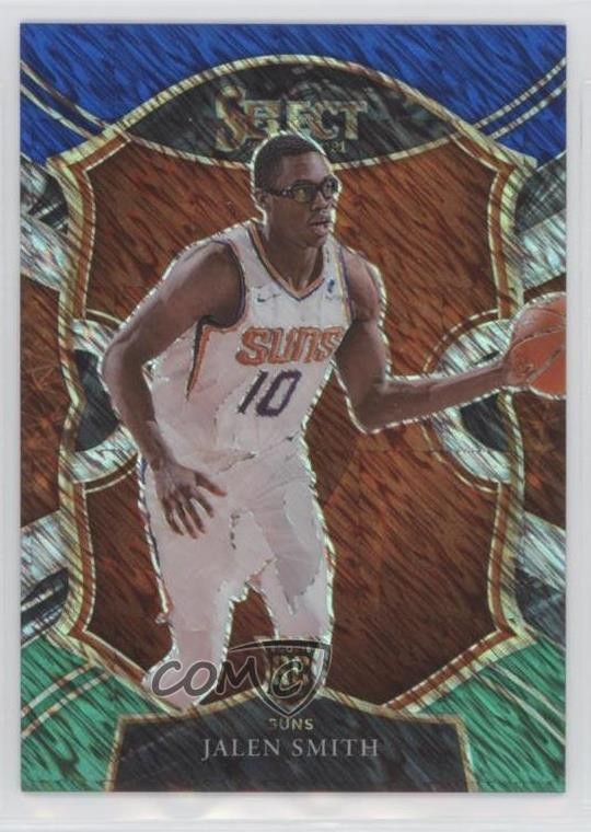 2020 Select Blue White Green Shimmer Prizm 48/49 Jalen Smith #70 Rookie RC 0ba6