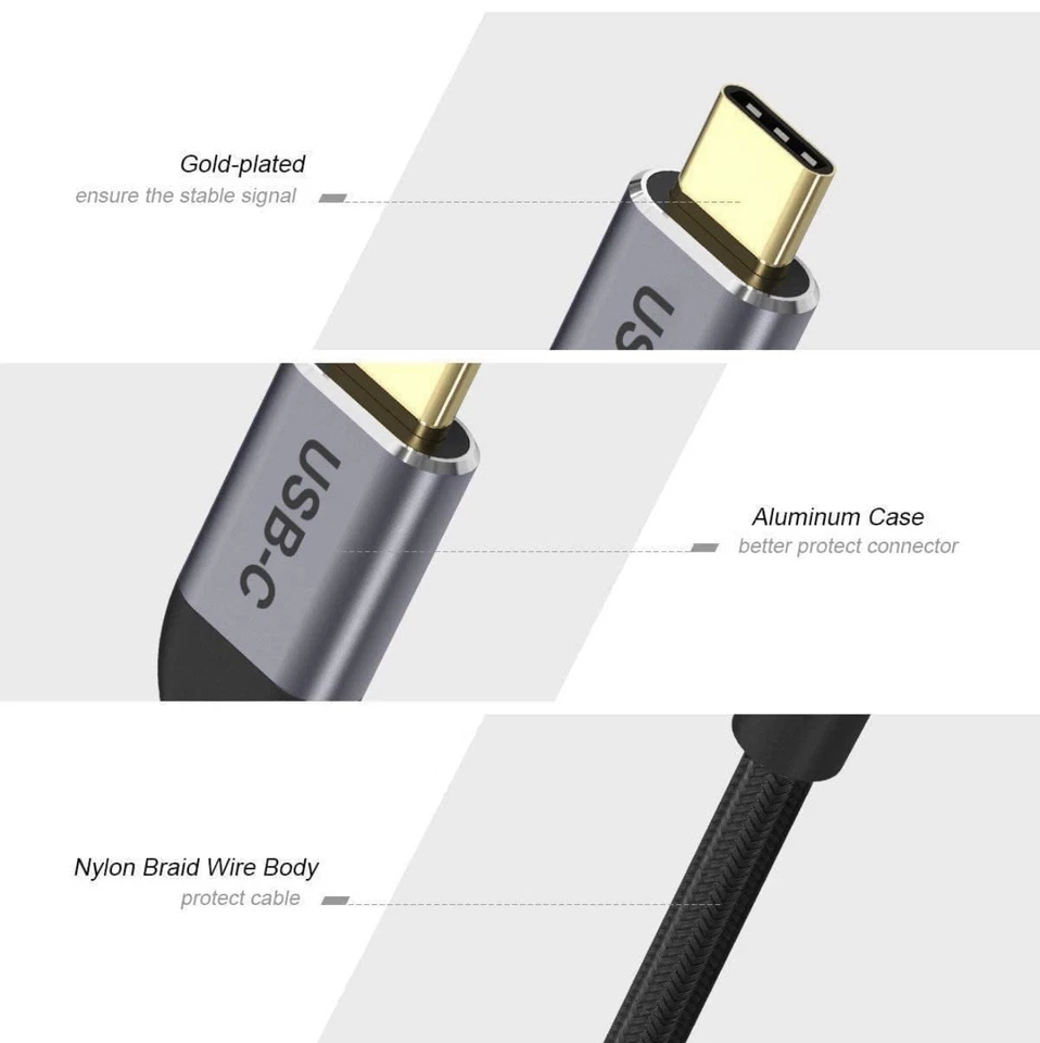 USB C to HDMI Adapter 4K Cable, USB Type-C to HDMI Adapter [Thunderbolt 3/4 - Image 4 of 4