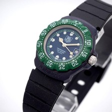 341 Working TAG HEUER Watch Only. Formula 1 Green