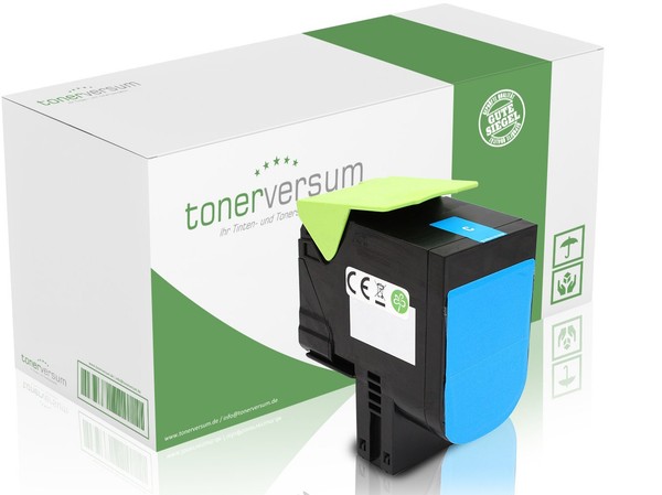 Toner Kompatibel Zu Lexmark CS310DN CS310N Cs410Dn Cs510De 70C2HC0 / 702HC Cyan-image