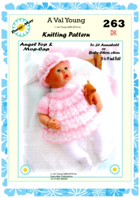 Puppen Strickanleitung Nr, 263 für Annabell von Daisy May