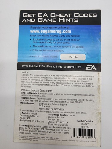 OG Xbox, PS1 & PS2 Original Video Game Manuals - Pick & Choose - Updated!! - Picture 77 of 135